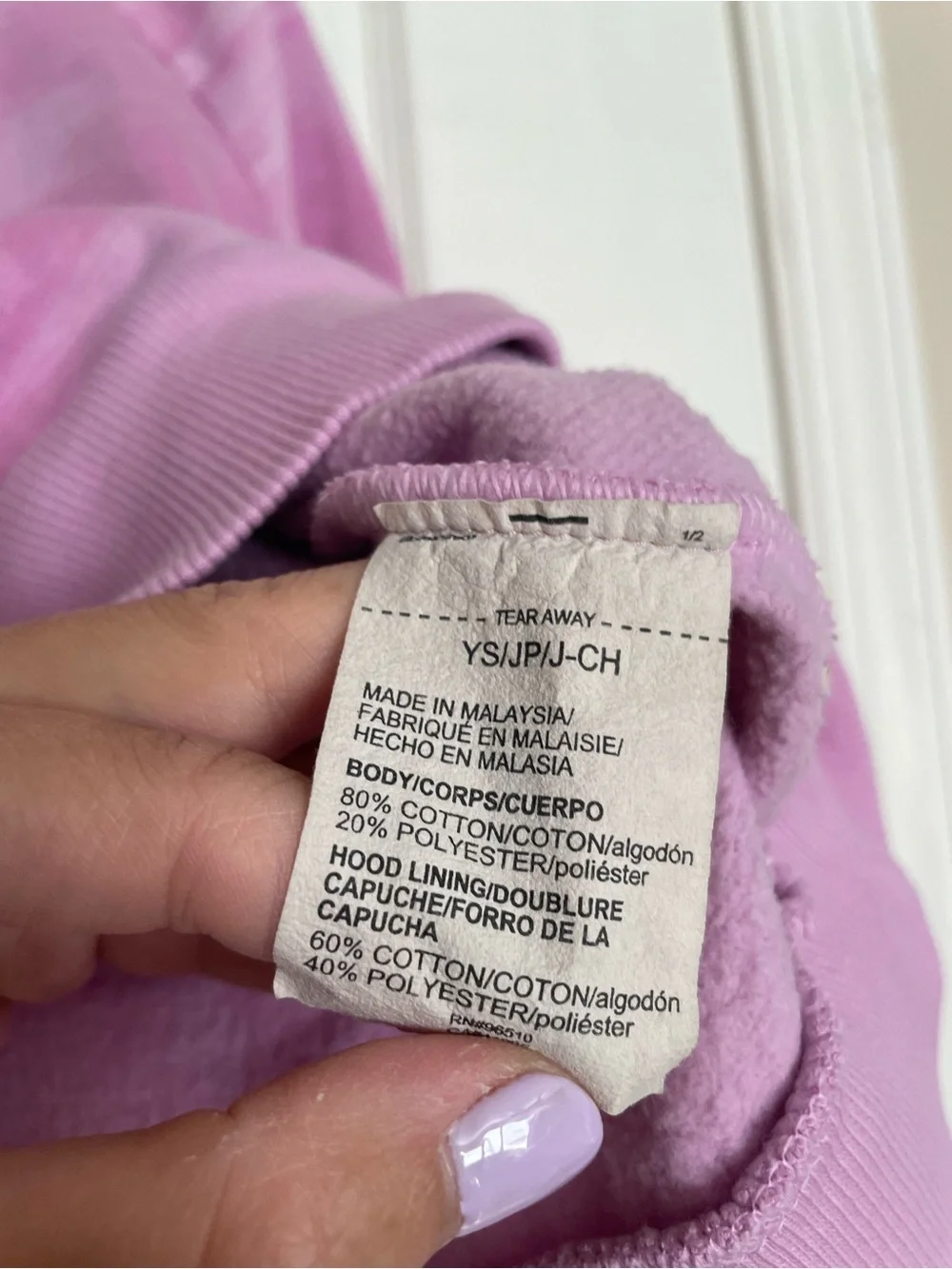 Under Armour Girls Youth Small Pink Hooded Sweatshirt